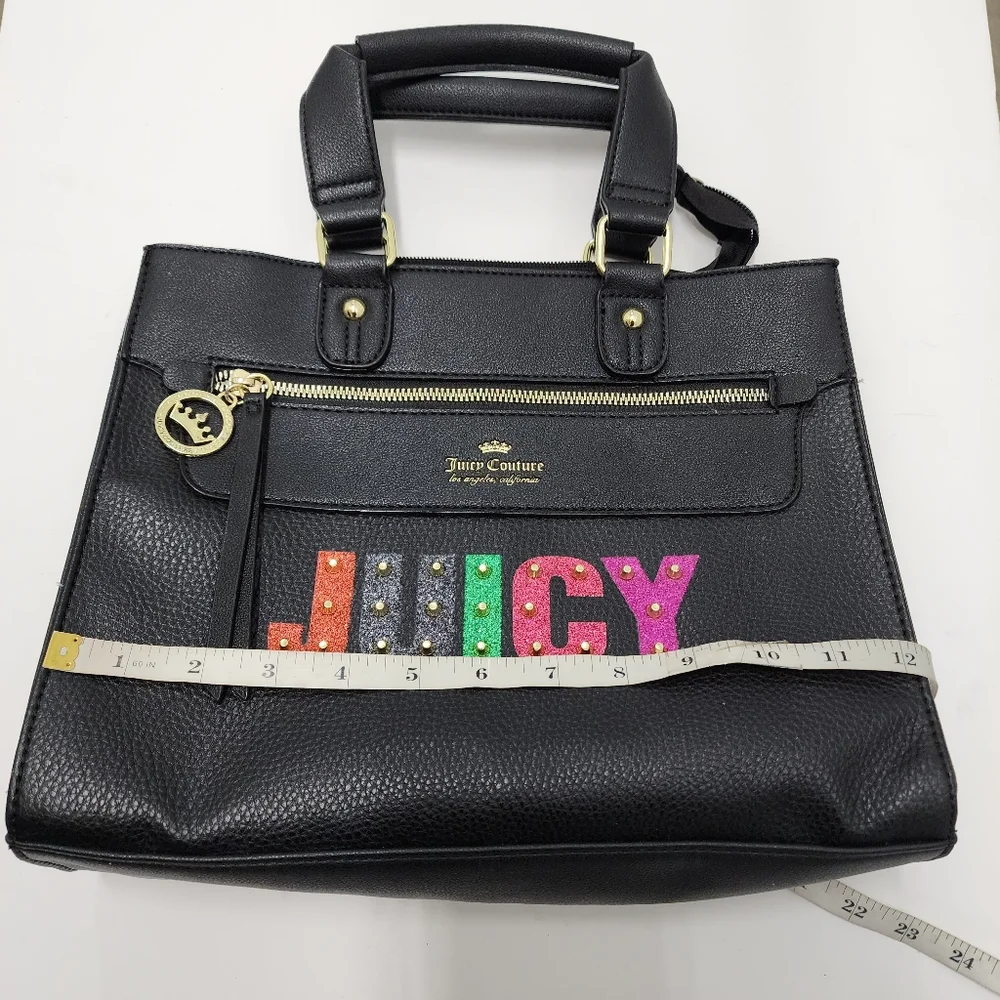 Juicy Couture Black Rock Candy Satchel